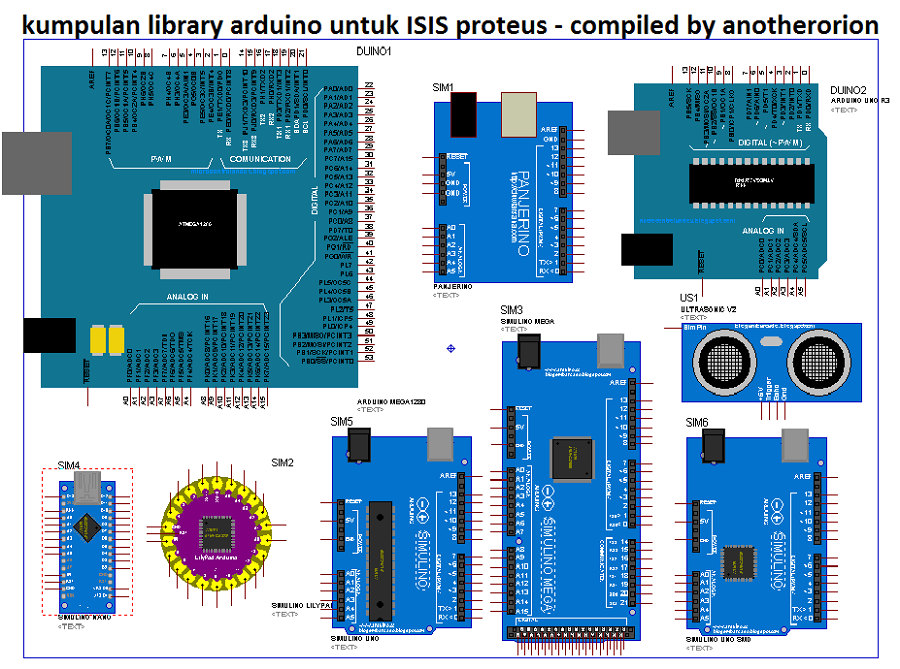proteus arduino library download